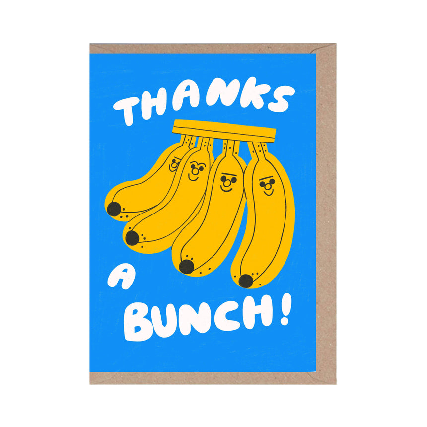 Rumble Cards - Thanks a Bunch bananas card | Scout & Co