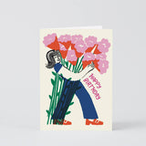 Wrap - Happy Birthday Flower Bouquet card | Scout & Co