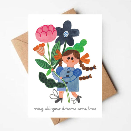 Daria Solak - Dream Flowers card | Scout & Co