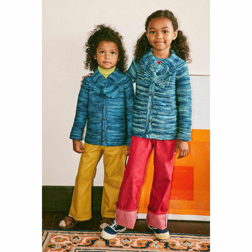 Misha & Puff - Scout cardigan - Ocean Space Dye | Scout & Co