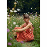 Sideline - Caroline dress - tomato | Scout & Co