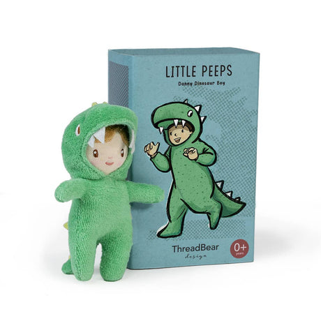 ThreadBear - Little Peeps toy - Danny Dinosaur | Scout & Co