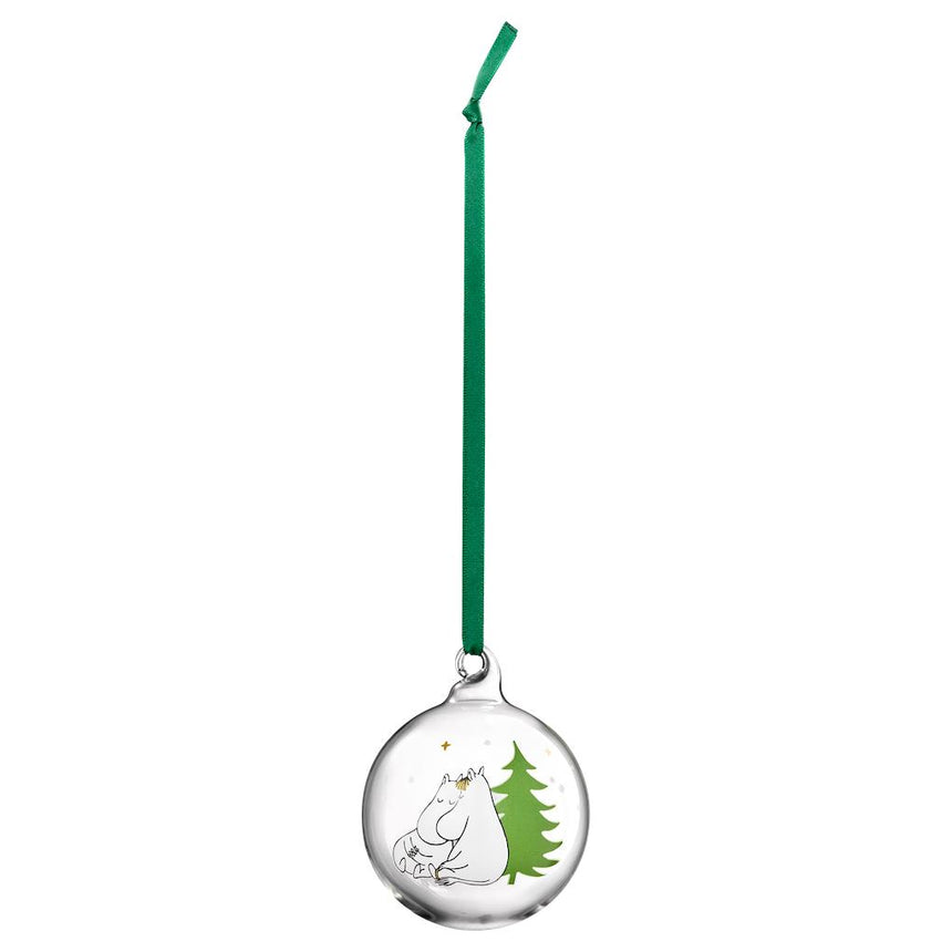 Muurla - Moomin Christmas glass bauble - Spruce | Scout & Co