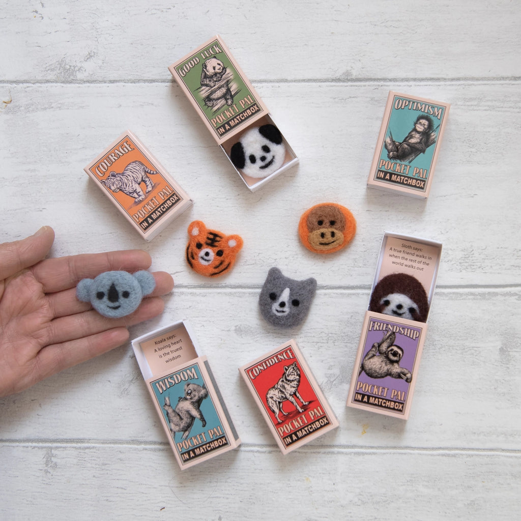 Marvling Bros - Friendship Pocket Pal in a Matchbox - Sloth | Scout & Co