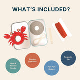 Cotton Twist - Make Your Own Pom Pom Crab Decoration Kit | Scout & Co