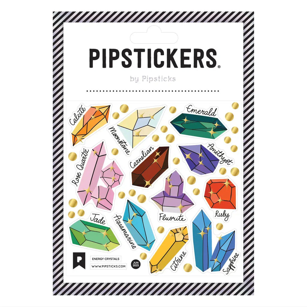Pipsticks - Energy Crystals sticker sheet | Scout & Co