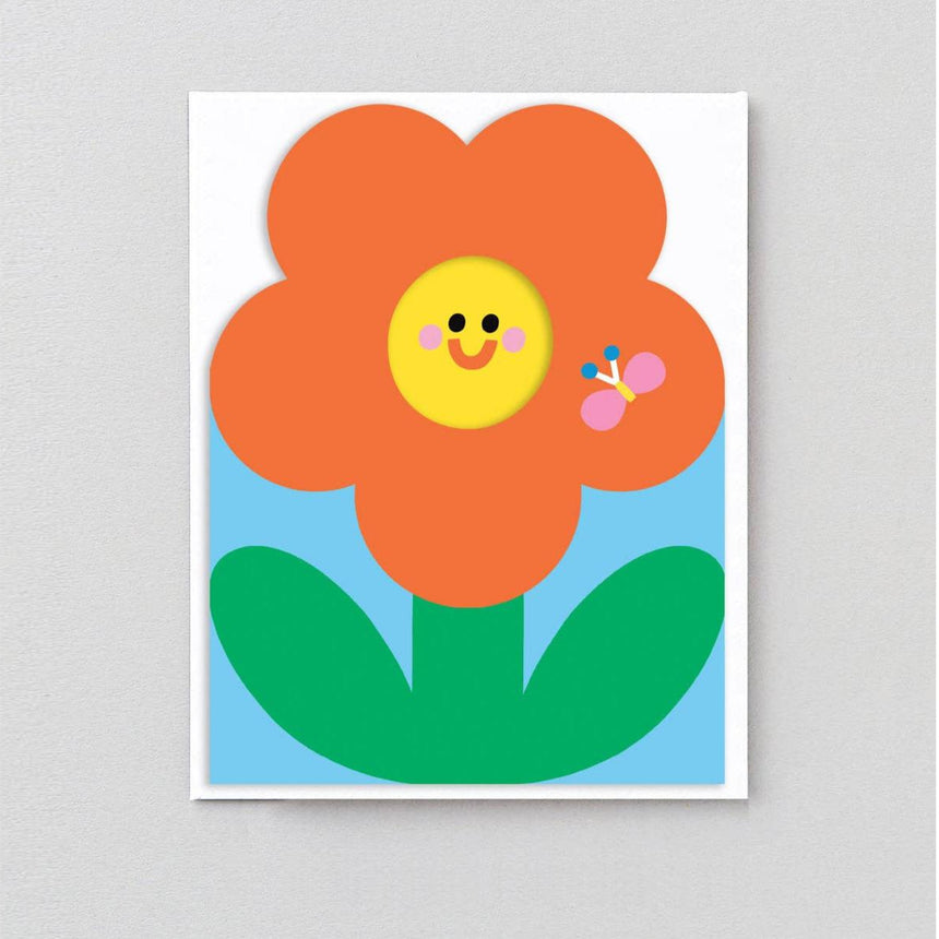 Wrap - Bug & Flower fold-out card | Scout & Co
