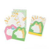Hightide New Retro - Aji Gami memo pad - Green Dog | Scout & Co