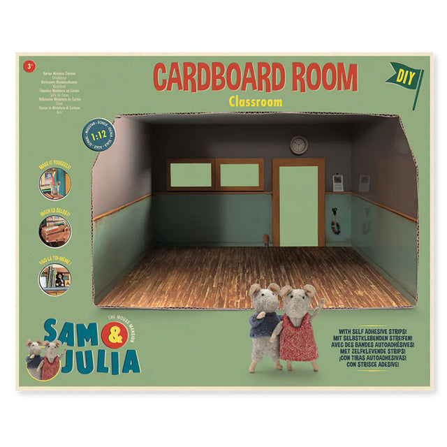 Sam & Julia: The Mouse Mansion - Cardboard room - Classroom | Scout & Co