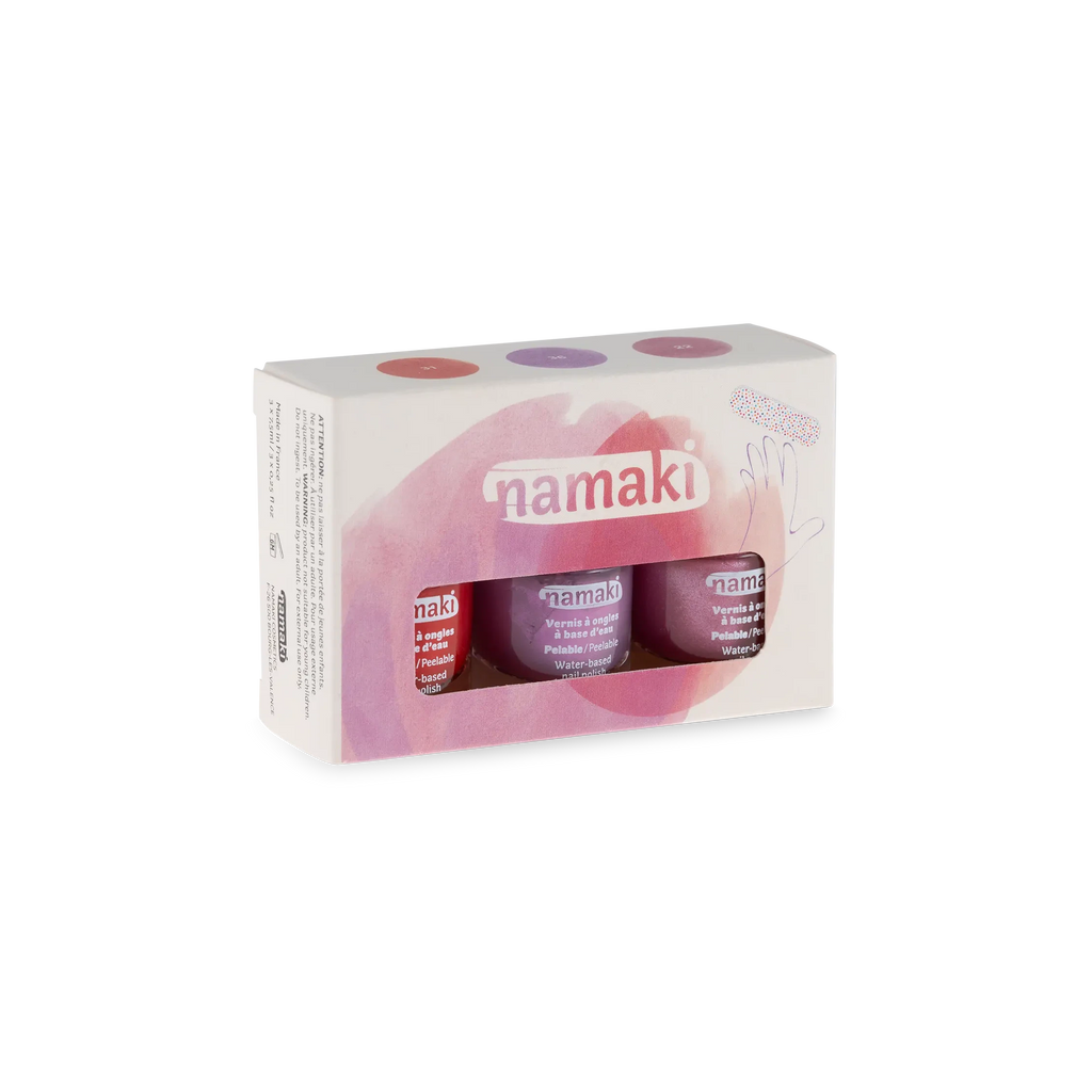 Namaki - Eternal Roses water-based nail polish set of 3 | Scout & Co