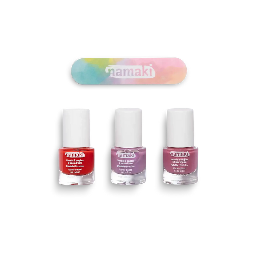 Namaki - Eternal Roses water-based nail polish set of 3 | Scout & Co