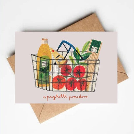 Daria Solak - Spaghetti Pomodoro card | Scout & Co