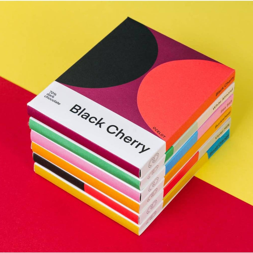 Ocelot - Black Cherry dark chocolate bar | Scout & Co