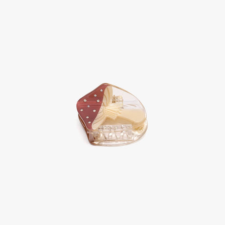 Winona Irene - Mushroom rhinestones mini hair claw