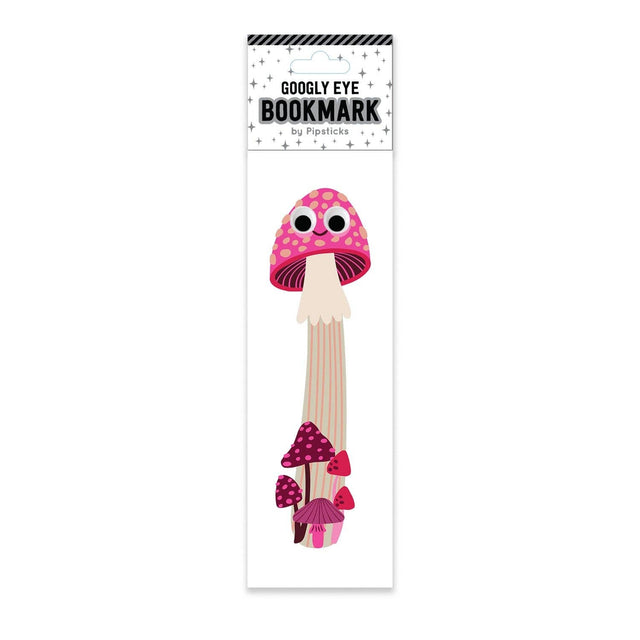 Pipsticks - Mushroom Majesty googly eyed bookmark | Scout & Co