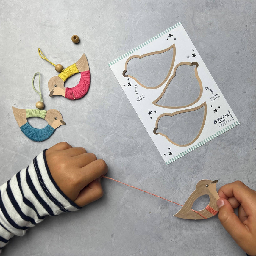 Cotton Twist - Make Your Own Flying Bird Christmas Decorations | Scout & Co