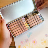 Cotton Twist - Jumbo watercolour pencils tin - Pastels | Scout & Co