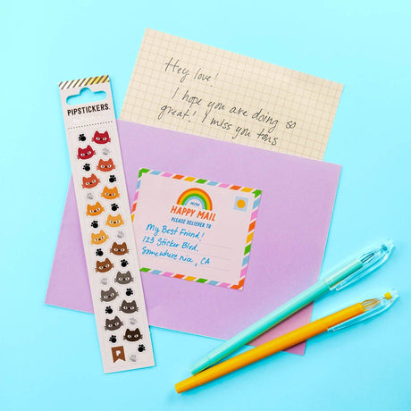 Pipsticks - Feline Faces stickers | Scout & Co