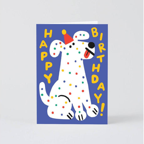 Wrap - Spotty Dog birthday card | Scout & Co