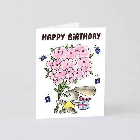 Wrap - Happy Birthday Rabbit card | Scout & Co