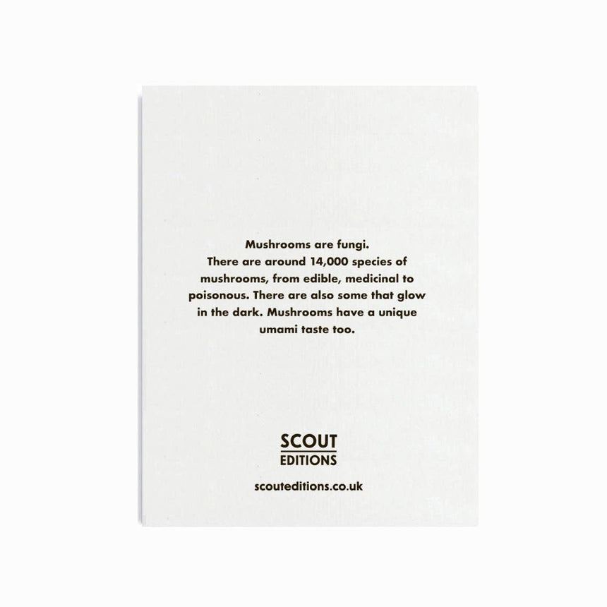 Scout Editions - Mushrooms mini card | Scout & Co