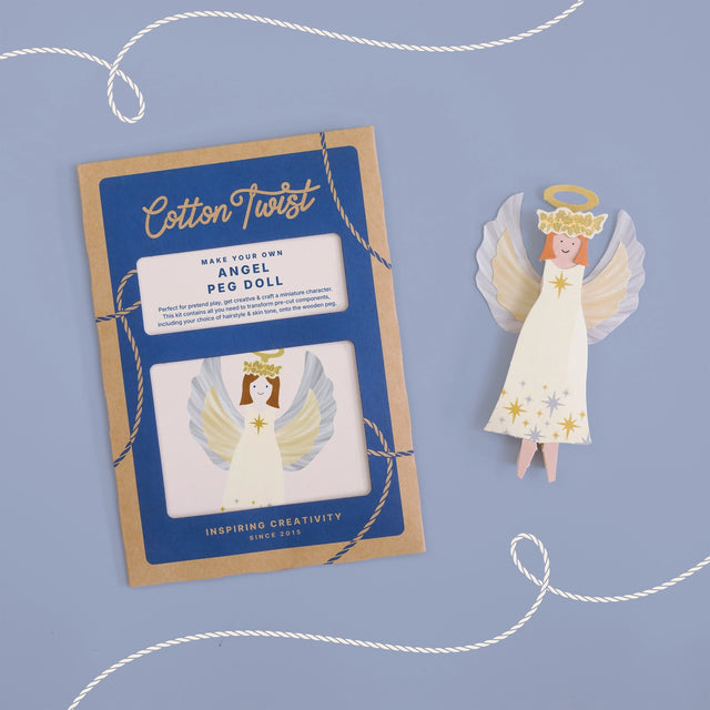 Cotton Twist - Make Your Own Angel Peg Doll | Scout & Co