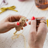 Cotton Clara - French Knitting Bobbin – Wooden Dolly | Scout & Co