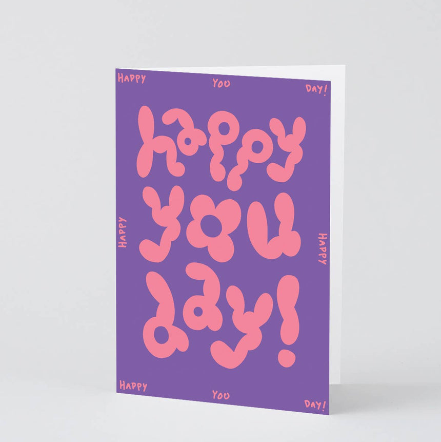 Wrap - Happy You Day embossed card | Scout & Co