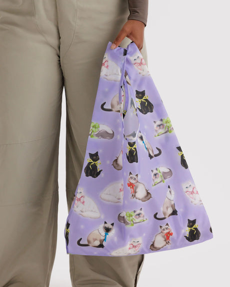 Baggu- Standard Baggu reusable bag - Fancy Cats