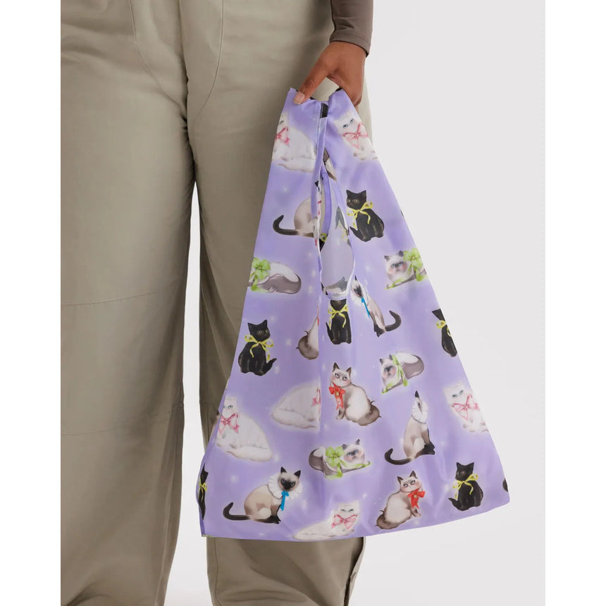 Baggu- Standard Baggu reusable bag - Fancy Cats