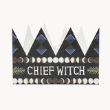 Hadley - Chief Witch party hat card | Scout & Co