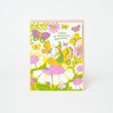 Egg Press - Magical Birthday Fairy letterpress card | Scout & Co
