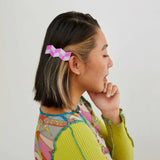 Zigzag Barrette in Purple/Lavender | Scout & Co