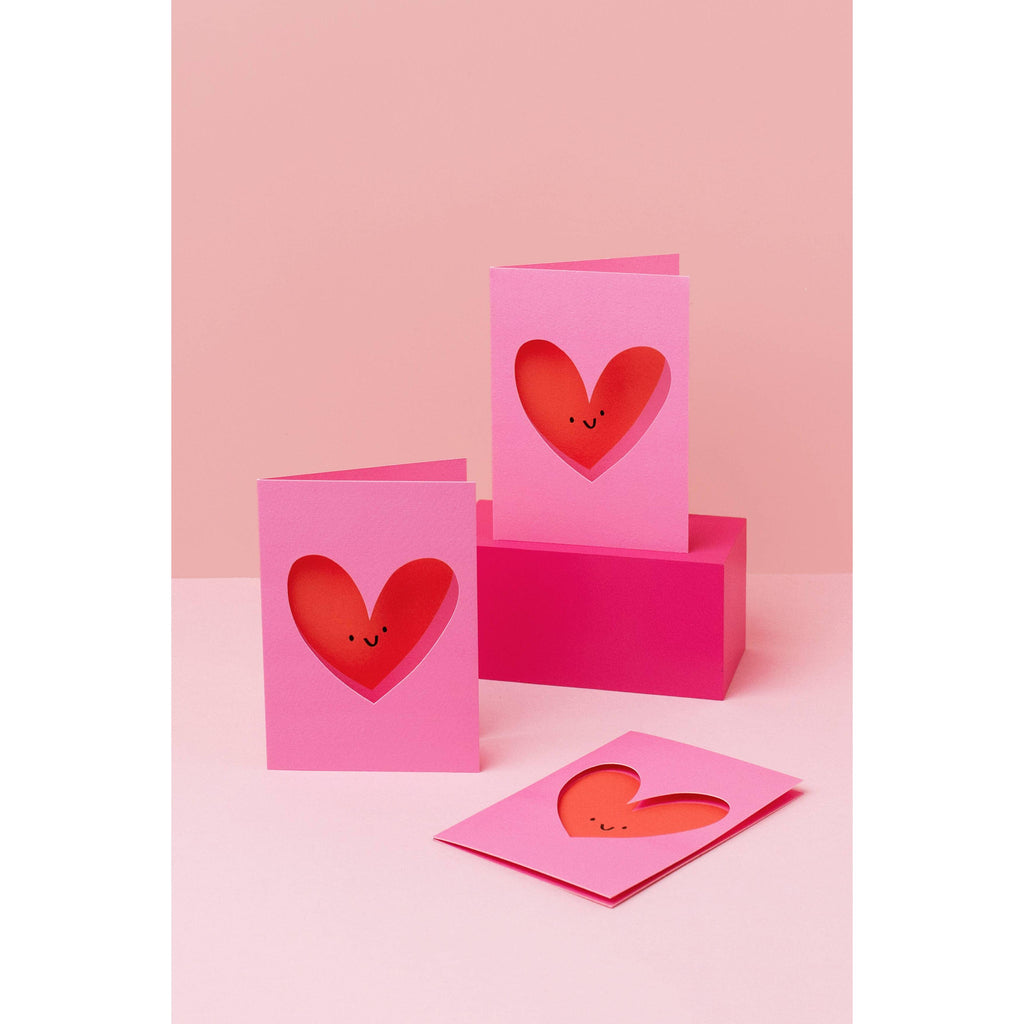 Rumble Cards - Love Heart die cut card | Scout & Co