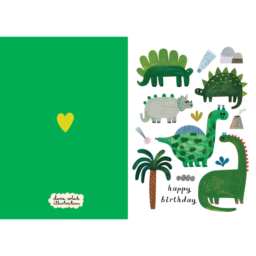 Daria Solak - Dinosaurs card | Scout & Co