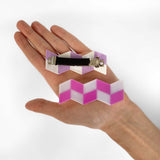 Zigzag Barrette in Purple/Lavender | Scout & Co