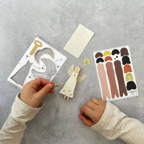 Cotton Twist - Make Your Own Angel Peg Doll | Scout & Co