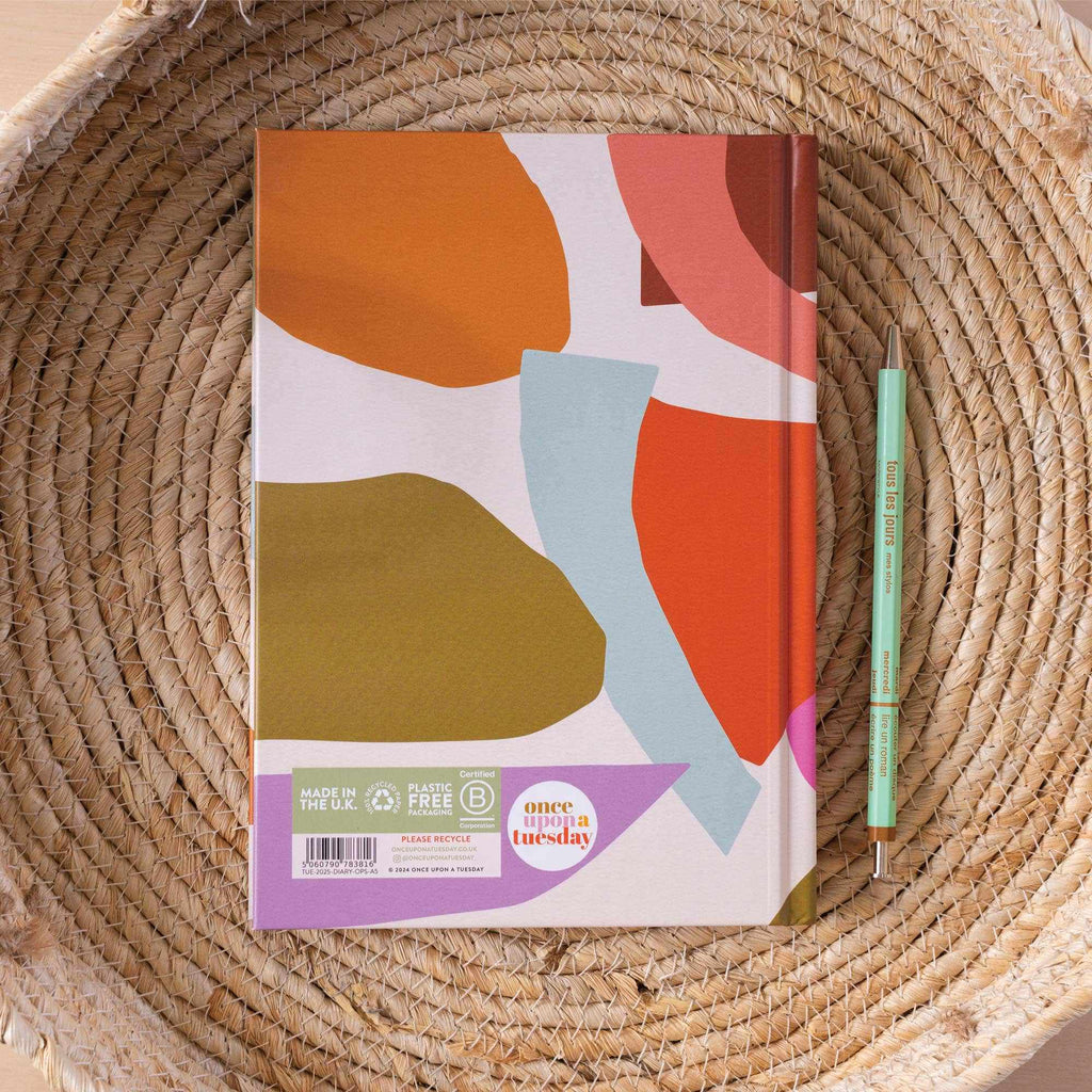 Good Tuesday - 2025 Diary - Organic Paper Shape | Scout & Co