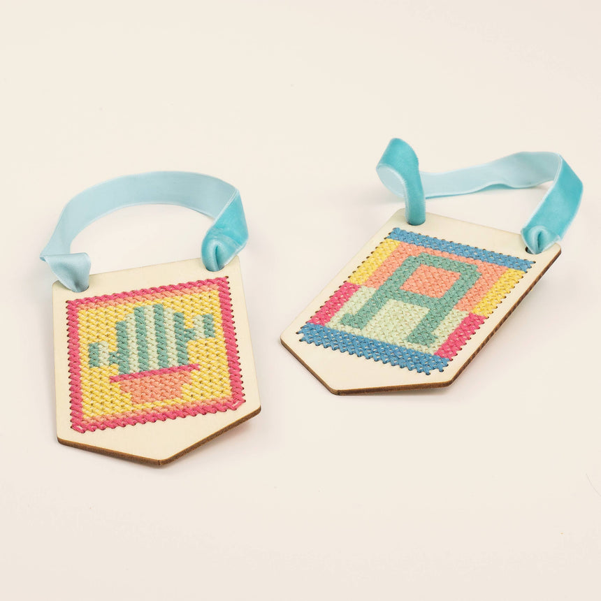 Cotton Twist - Make Your Own Stitched Banner Decoration craft kit | Scout & Co
