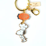 Magpie x Peanuts - World's Best Baker keyring | Scout & Co