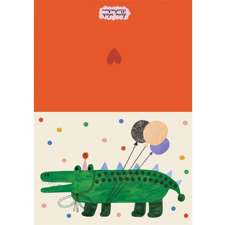 Daria Solak - Party Alligator card | Scout & Co
