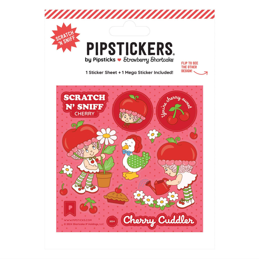 Pipsticks - Cherry Cuddler & Gooseberry Scratch 'n Sniff stickers | Scout & Co