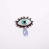 Winona Irene - Third Eye mini French barrette hair clip