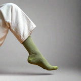 Klue - Glitter Lurex socks - Olive Green | Scout & Co