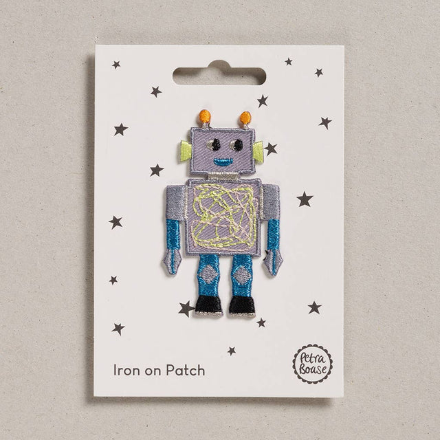 Petra Boase - Iron on Patch - Robot | Scout & Co
