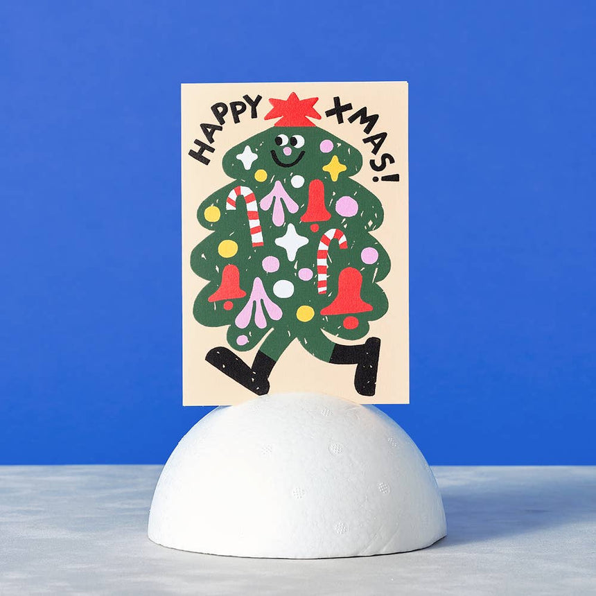 Wrap - Happy Xmas Tree card | Scout & Co