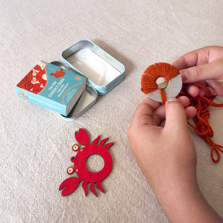 Cotton Twist - Make Your Own Pom Pom Crab Decoration Kit | Scout & Co