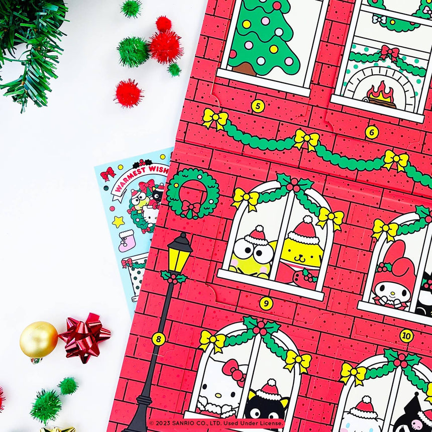 Pipsticks - Hello Kitty And Friends Christmas sticker advent calendar | Scout & Co