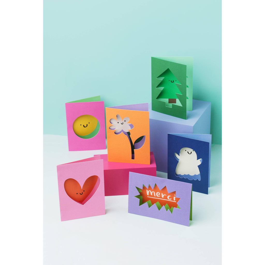 Rumble Cards - Love Heart die cut card | Scout & Co