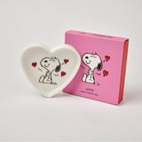 Magpie x Peanuts - Snoopy Love heart-shaped trinket dish | Scout & Co